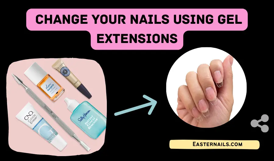 How To Change Your Nails Using Gel Extensions Dominant Hand Tutorial 23 