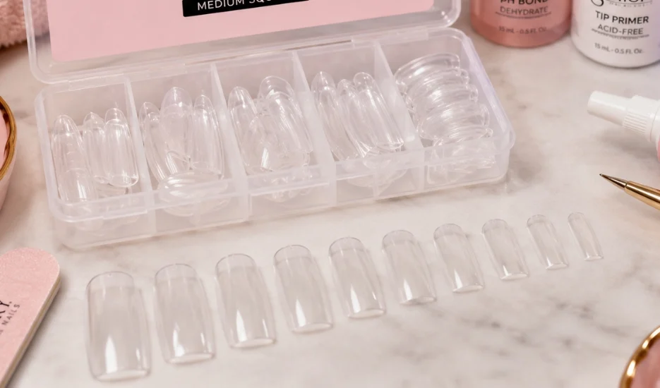 Measure And Prepare The Gel X Tips