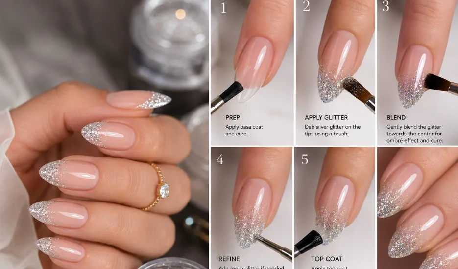 Create the Glitter Gradient