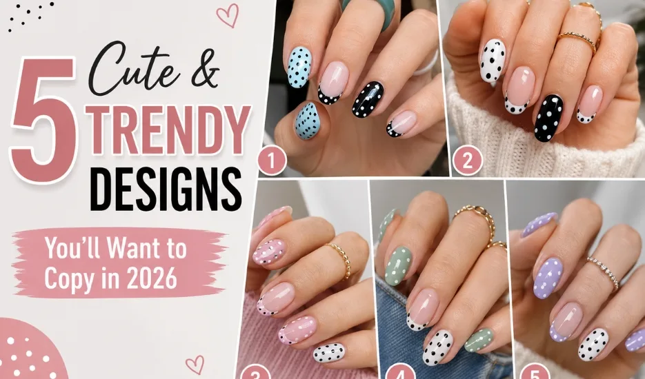 Polka Dot Nails