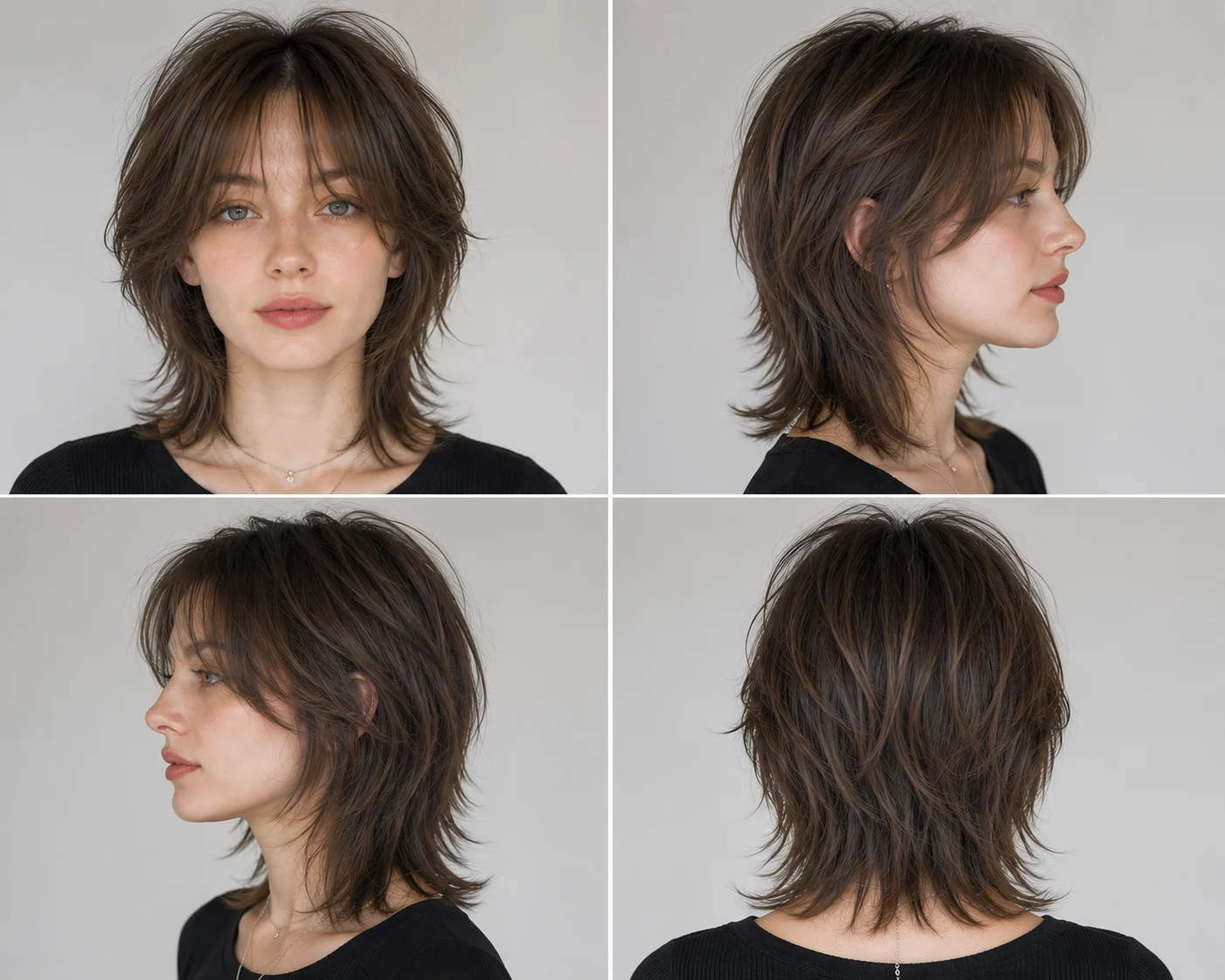 Wolf Cut for Straight Ha