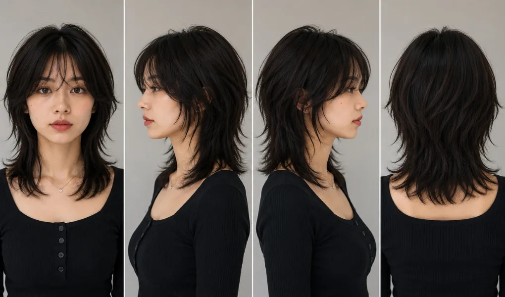Wolf Cut Hair Short