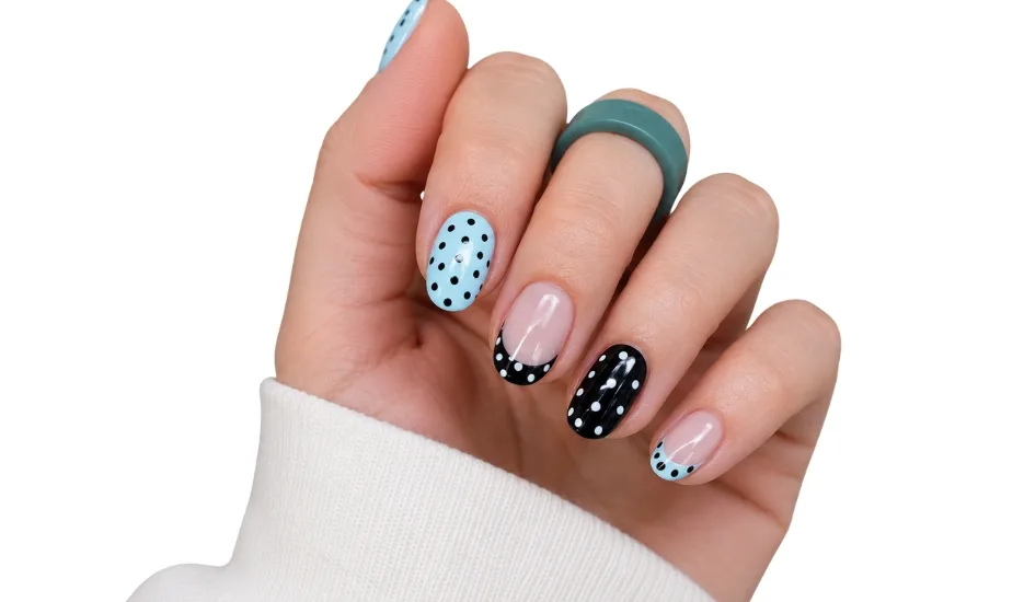 Polka Dot Nails