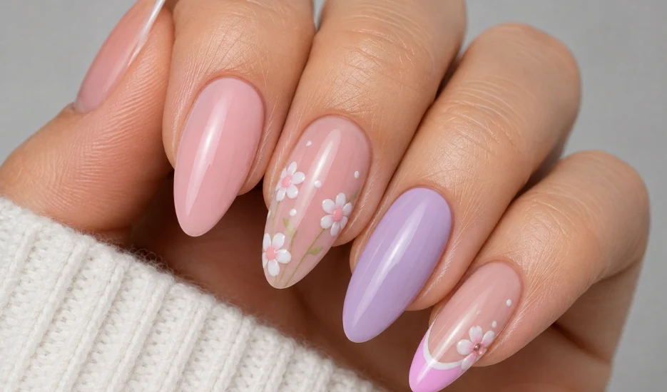 Cute Spring Nail Designs Simple