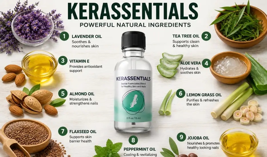 Kerassentials Ingredients
