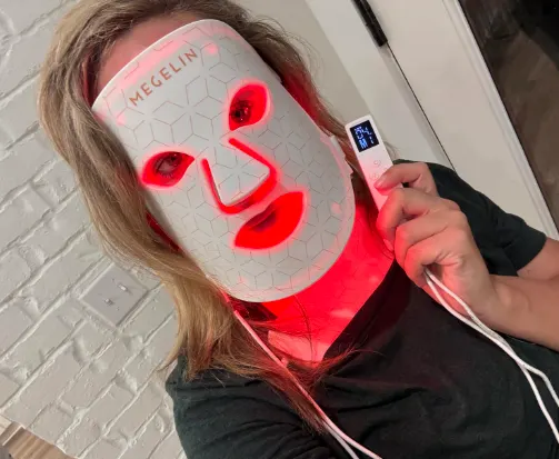 Led Red Light Therapy Face & Neck Mask