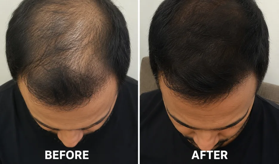  Supports Thicker-Looking Hair