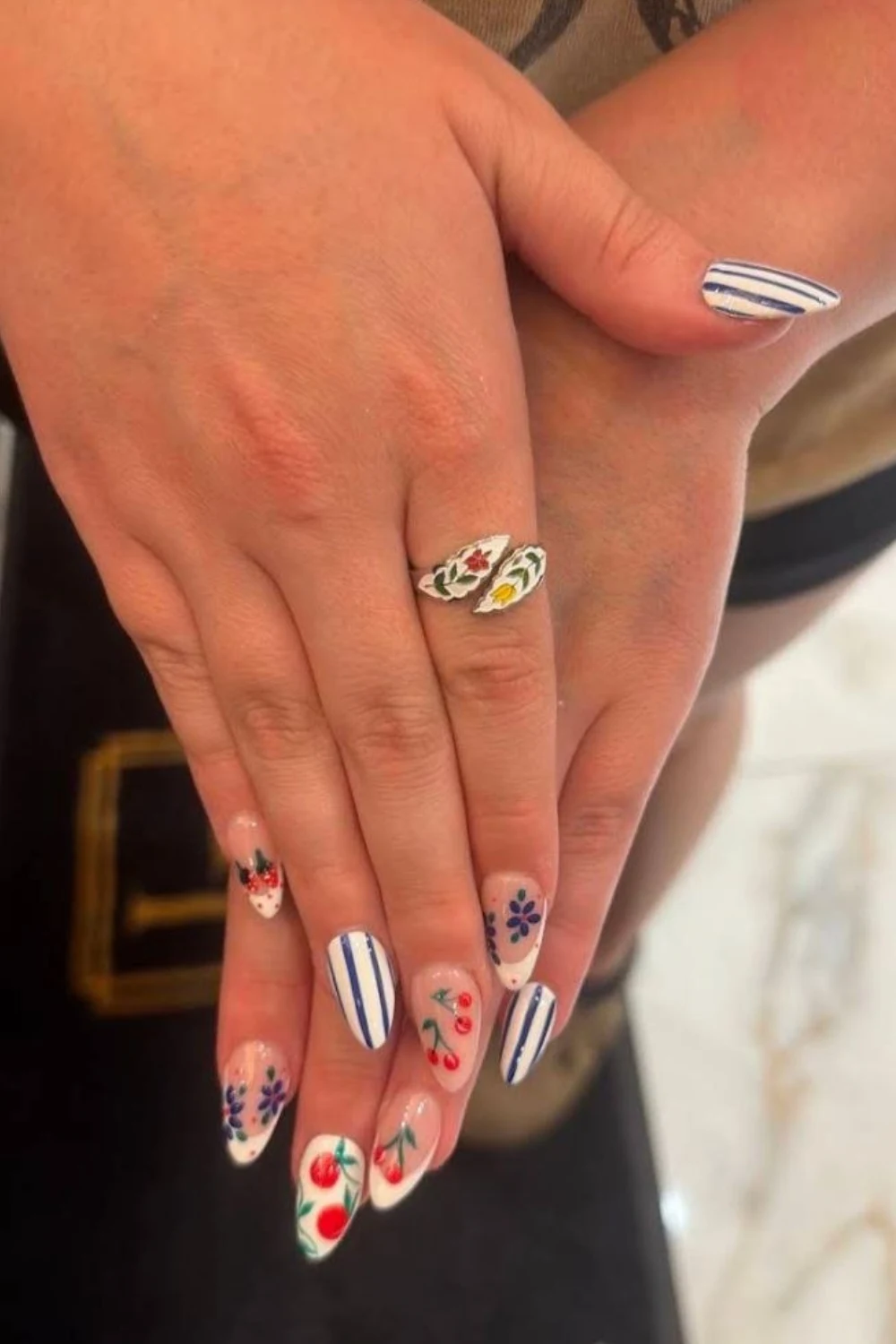  Winter Sweater Nail Designs