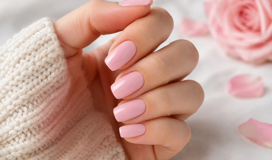 cute nail ideas pink