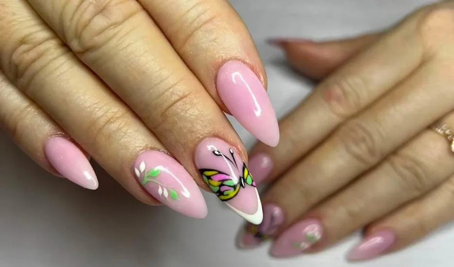 pink nail art ideas