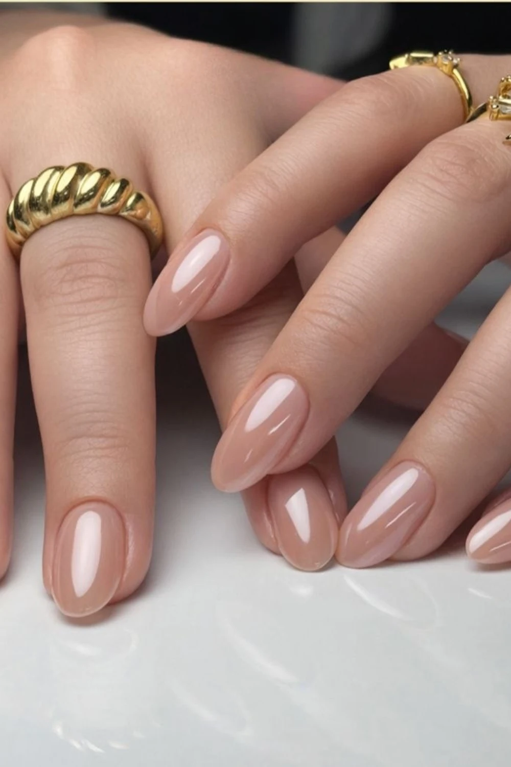 Chocolate Brown Nails