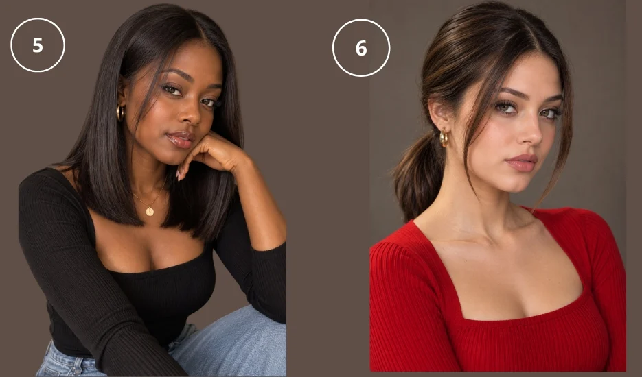 Sleek Straight Hair